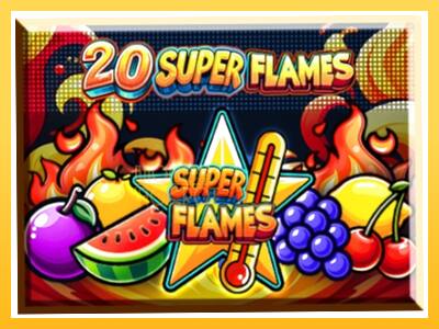 Игровой аппарат 20 Super Flames - спины на деньги