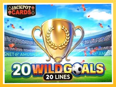 Игровой аппарат 20 Wild Goals - спины на деньги