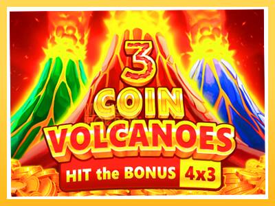 Игровой аппарат 3 Coin Volcanoes - спины на деньги