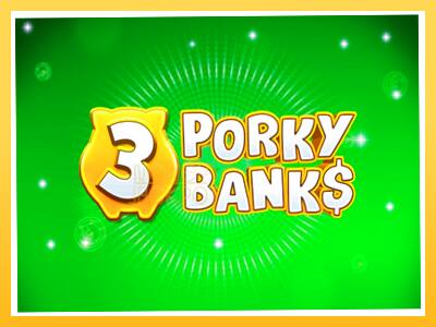 Игровой аппарат 3 Porky Banks - спины на деньги