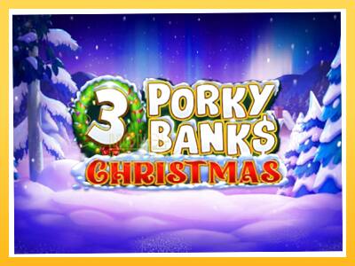 Игровой аппарат 3 Porky Banks Christmas - спины на деньги