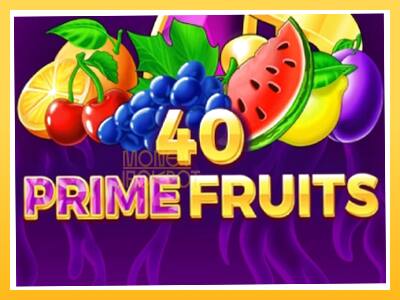 Игровой аппарат 40 Prime Fruits - спины на деньги