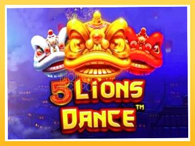 Игровой аппарат 5 Lions Dance - спины на деньги