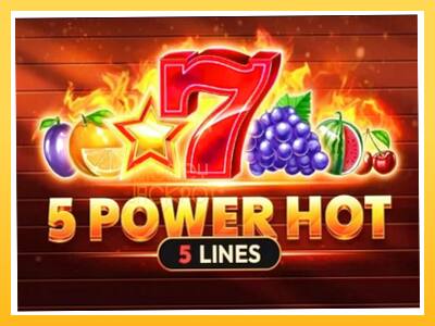 Игровой аппарат 5 Power Hot - спины на деньги