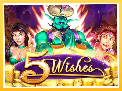 Игровой аппарат 5 Wishes - спины на деньги