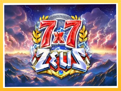 Игровой аппарат 7x7 Zeus - спины на деньги