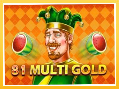 Игровой аппарат 81 Multi Gold - спины на деньги