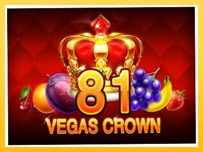 Игровой аппарат 81 Vegas Crown - спины на деньги