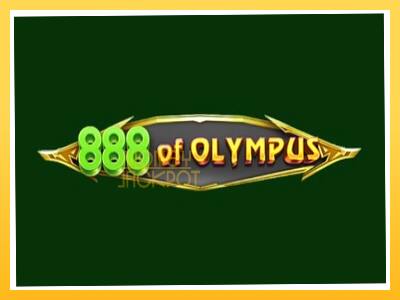 Игровой аппарат 888 of Olympus - спины на деньги