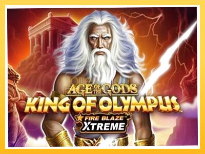 Игровой аппарат Age of the Gods: King of Olympus Fire Blaze Xtreme - спины на деньги