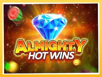 Игровой аппарат Almighty Hot Wins - спины на деньги