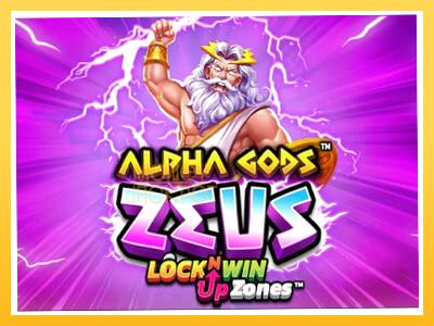 Игровой аппарат Alpha Gods: Zeus - спины на деньги