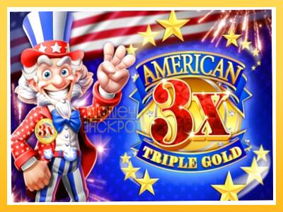 Игровой аппарат American Triple Gold - спины на деньги