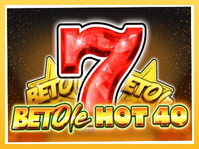 Игровой аппарат Bet Ole Hot 40 - спины на деньги