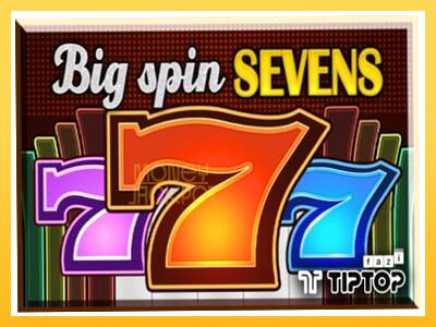 Игровой аппарат Big Spin Sevens - спины на деньги