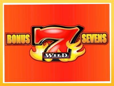 Игровой аппарат Bonus Sevens Wild - спины на деньги