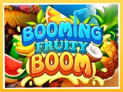 Игровой аппарат Booming Fruity Boom - спины на деньги