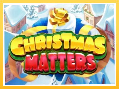 Игровой аппарат Christmas Matters - спины на деньги