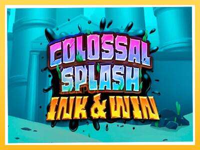 Игровой аппарат Colossal Splash Ink & Win - спины на деньги