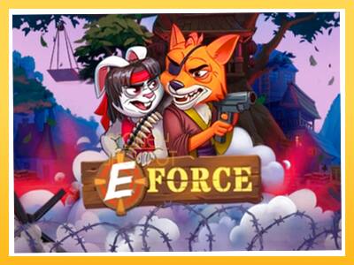 Игровой аппарат E-Force - спины на деньги