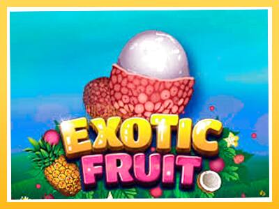 Игровой аппарат Exotic Fruit - спины на деньги