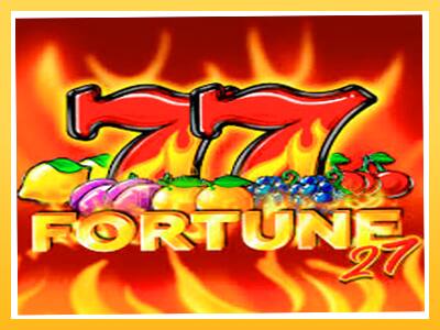 Игровой аппарат Fortune 27 - спины на деньги