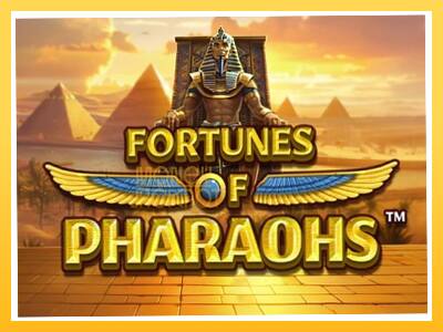 Игровой аппарат Fortunes of Pharaohs - спины на деньги