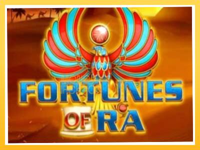 Игровой аппарат Fortunes of Ra - спины на деньги