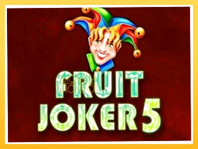 Игровой аппарат Fruit Joker 5 - спины на деньги