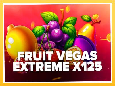 Игровой аппарат Fruit Vegas Extreme x125 - спины на деньги