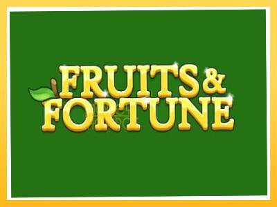 Игровой аппарат Fruits & Fortune - спины на деньги