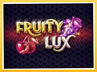 Игровой аппарат Fruity Lux - спины на деньги