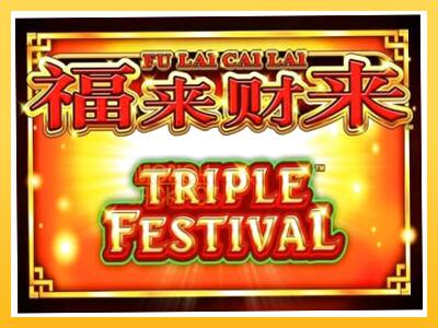 Игровой аппарат Fu Lai Cai Lai Triple Festival - спины на деньги