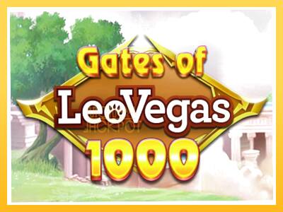 Игровой аппарат Gates of LeoVegas 1000 - спины на деньги