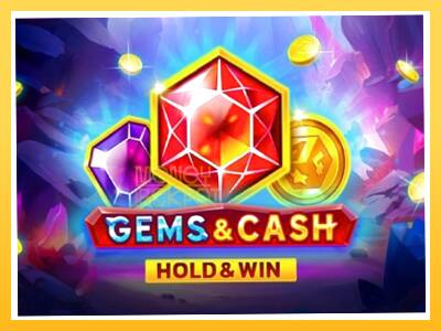 Игровой аппарат Gems & Cash - спины на деньги