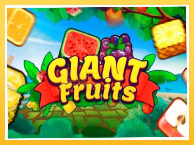 Игровой аппарат Giant Fruits - спины на деньги