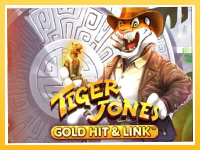 Игровой аппарат Gold Hit & Link: Tiger Jones - спины на деньги