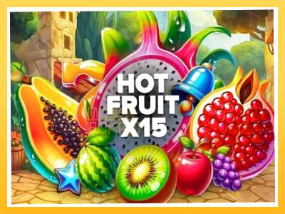 Игровой аппарат Hot Fruit x15 - спины на деньги