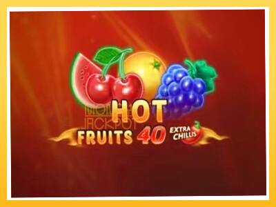 Игровой аппарат Hot Fruits 40 Extra Chillis - спины на деньги