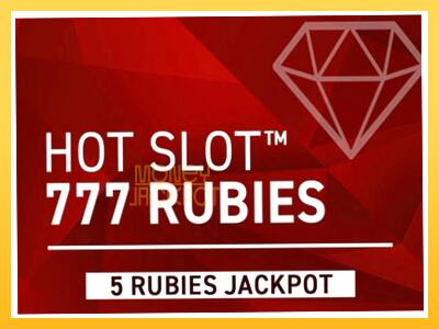 Игровой аппарат Hot Slot 777 Rubies Extremely Light - спины на деньги