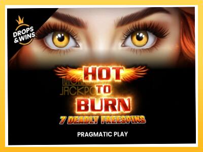 Игровой аппарат Hot to Burn - 7 Deadly Free Spins - спины на деньги