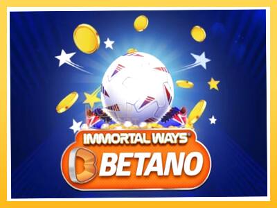 Игровой аппарат Immortal Ways Betano - спины на деньги