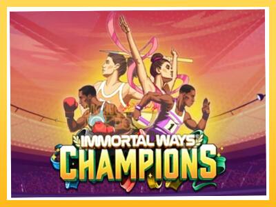 Игровой аппарат Immortal Ways Champions - спины на деньги