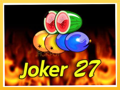 Игровой аппарат Joker 27 - спины на деньги