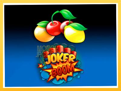 Игровой аппарат Joker Boom - спины на деньги