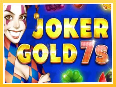 Игровой аппарат Joker Gold 7s - спины на деньги