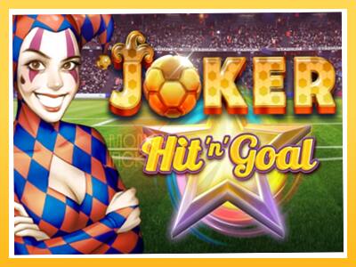 Игровой аппарат Joker HitnGoal - спины на деньги