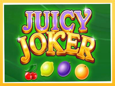 Игровой аппарат Juicy Joker - спины на деньги