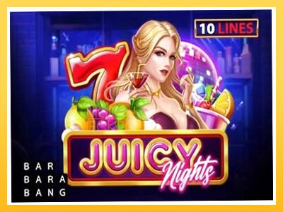 Игровой аппарат Juicy Nights - спины на деньги