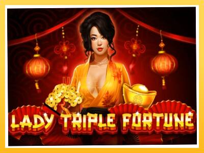 Игровой аппарат Lady Triple Fortune - спины на деньги